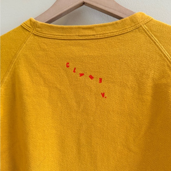 Clare V Sweatshirt with Red Lips size small EUC - Picture 9 of 11